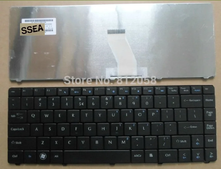 SSEA Новый ноутбук клавиатура США для Acer Aspire 4332 4732 4732Z eMachines D525 D725 шлюза NV40 NV42 NV44