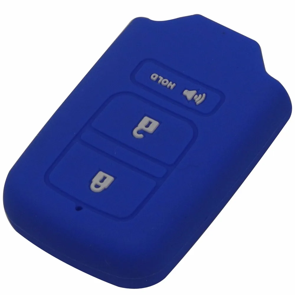 Jingyuqin Silicone Car Key Cover Case Fit For Honda Jade Accord Civic Good Quality Car-styling No Logo | Автомобили и мотоциклы