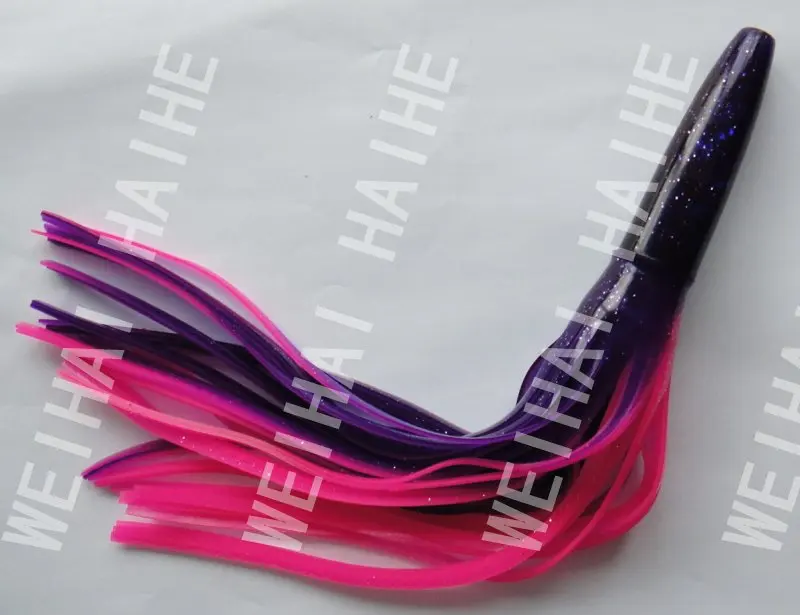 Приманка с головой из смолы зеленая машинная блесна 12 дюймов для морского