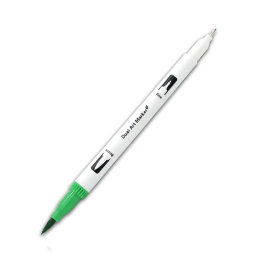 Dual Tip Art Marker Pens,Fine 0.4 Fine Tip Markers& Brush Highlighter Pen Set,for Kid n Adults Bullet Journal Coloring Books - Цвет: 72 Color White
