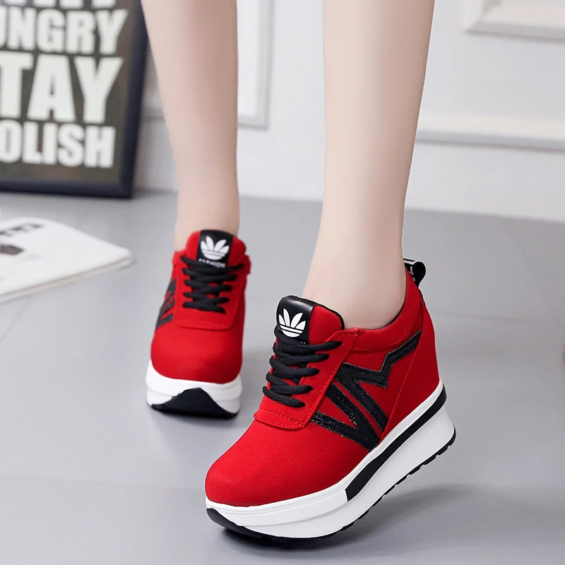 Кроссовки женские на плоской подошве шнуровке 8 5 см | Обувь