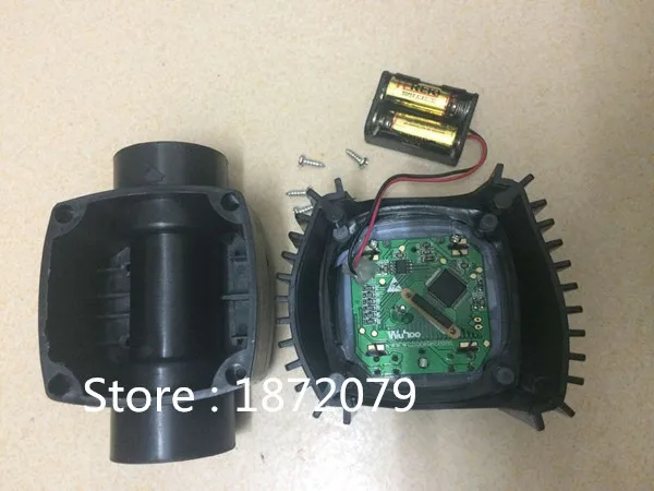 K24 1 &quotПластик воды Жидкость магнитными цифровой масла турбины датчик расхода|flow