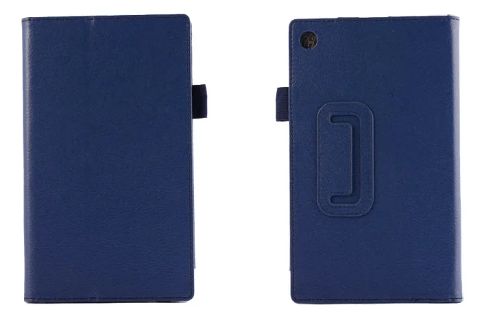 For Bracket DeepBlue Для lenovo Tab 2 A7-10 A7-10F A7-20 A7-20F Tab2 A7 20 10 планшетный чехол откидной держатель модный кожаный чехол - Цвет: For Bracket DeepBlue
