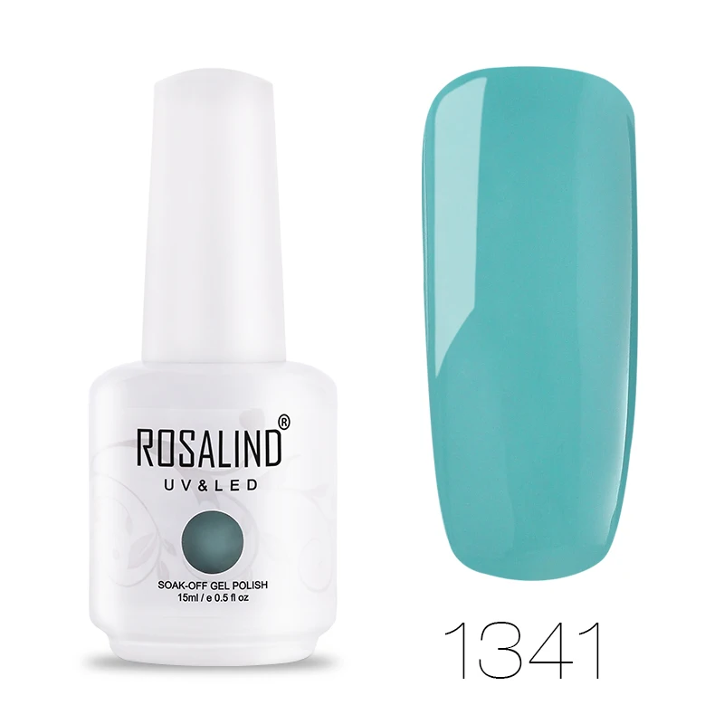 1341 ROSALIND гель 1S Гель-лак для ногтей 15 мл 1323-1864 Маникюр для ногтей впитывающийся УФ/светодиодный Гель-лак для ногтей новые художественные Лаки - Цвет: 1341