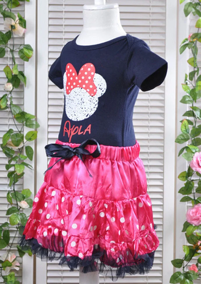 2015 девушка комплект одежды горячая распродажа летом малыша мультфильм письма