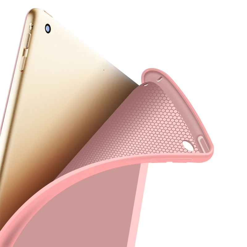 ОДП для iPad mini силиконовый чехол мягкий кожаный PU ультра-тонкий 1 2 3 Чехол 7 9