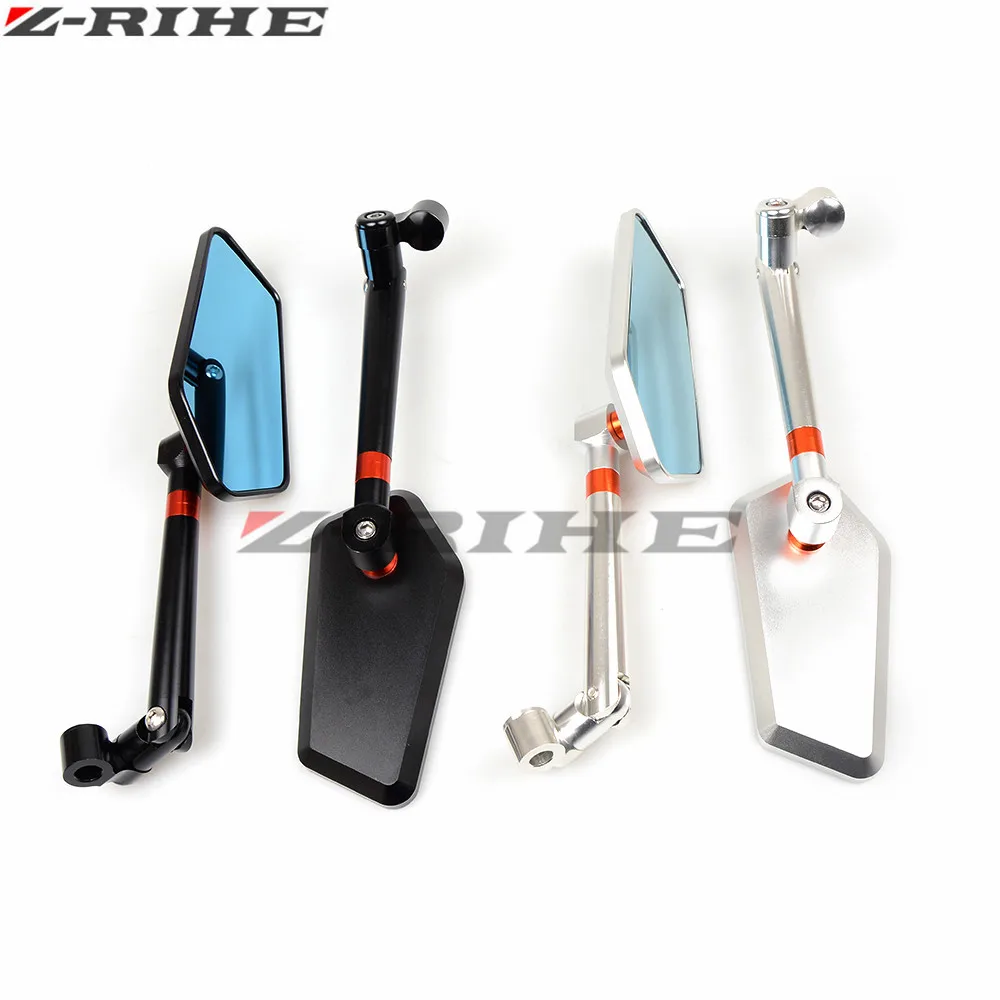 Aluminum motorcycle rearview mirror FOR YAMAHA FZ600 FZ1000 XJ6 XJR1200 XJR1300 V-MAX and other models/1 pairs free shipping | Автомобили