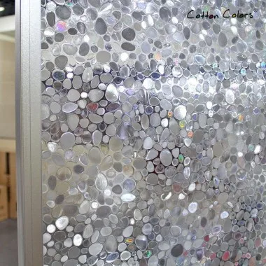 CottonColors Window Films премиум Без Клея Статические 3D Декоративные Конфиденциальности