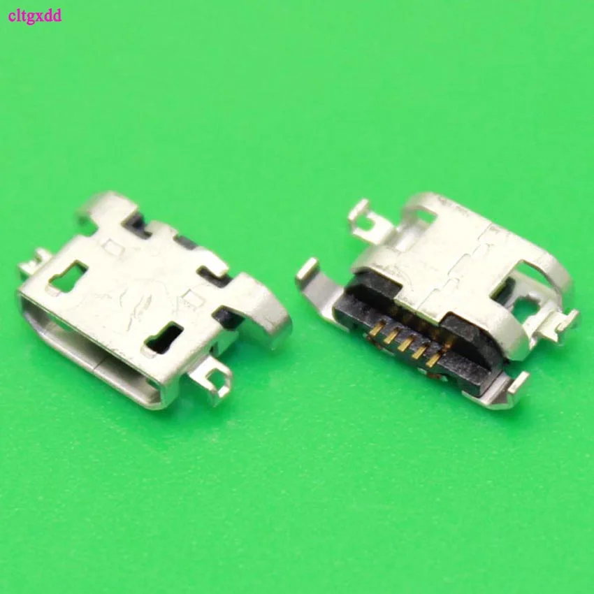 Cltgxdd 10 шт. Micro USB 5pin B Тип гнездовой разъем для мобильного телефона 5 pin зарядки (A
