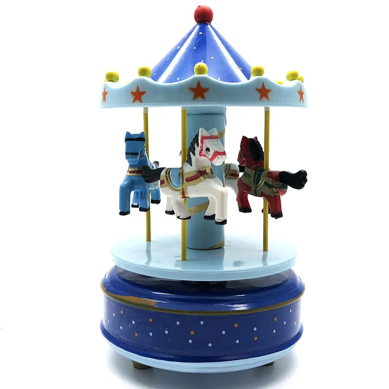 Merry-go-round музыкальные шкатулки Геометрическая музыка украшение детской комнаты