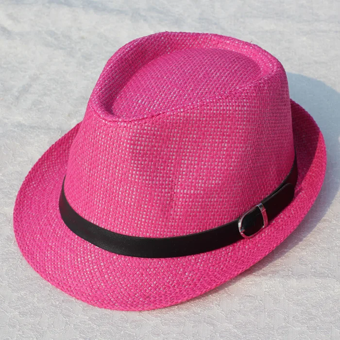 Дешевые корейские унисекс весна лето фетровые джаз шляпа Стильный козырек