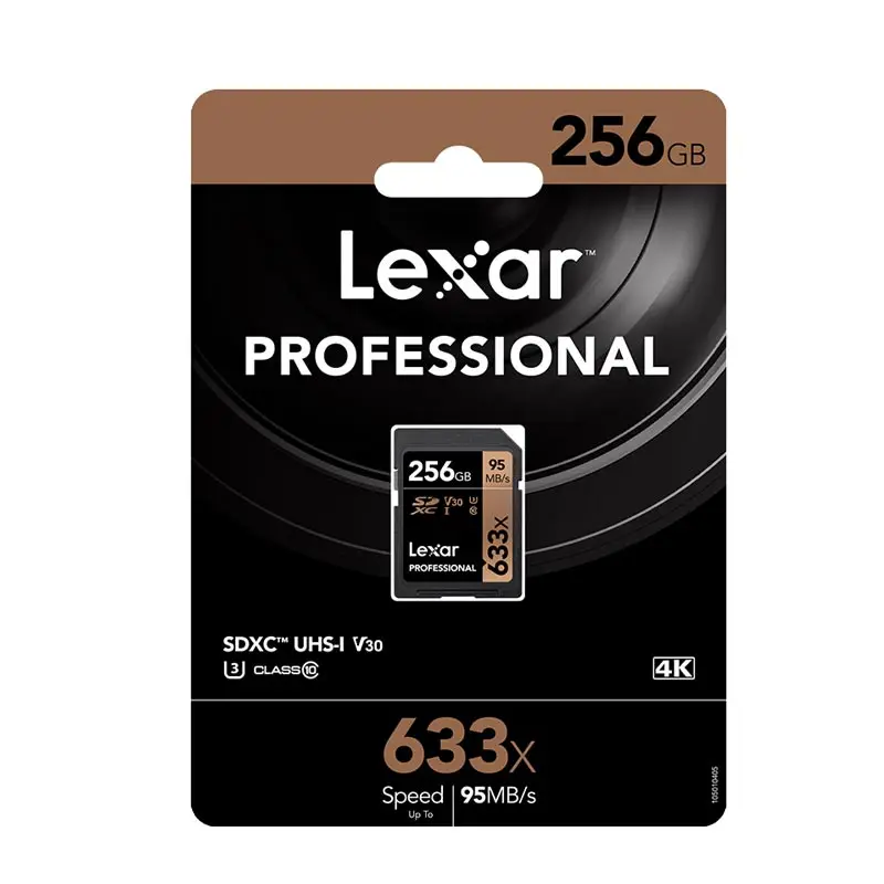 Lexar    SD     633X sd- 32 GB/64 GB 95 /. 256  SDXC U3     Kaart