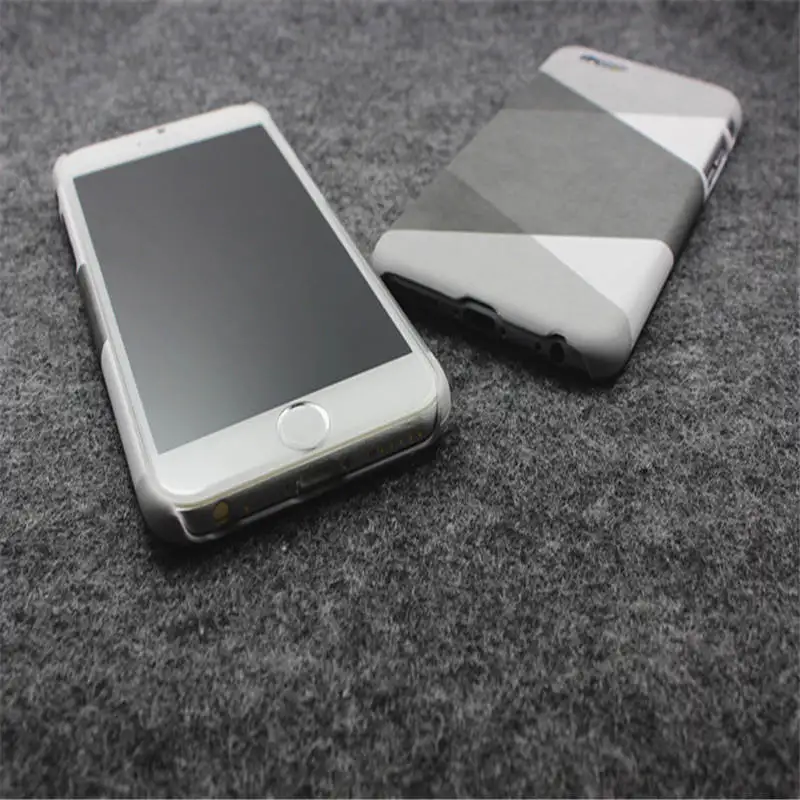 Черный и белый серый контраст для Iphone 66S 6P 78 78plus x Xs Xr Xsmax простой полупакет жесткий