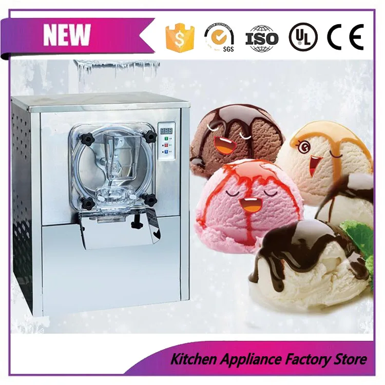 

Italian gelato table top hard ice cream machine