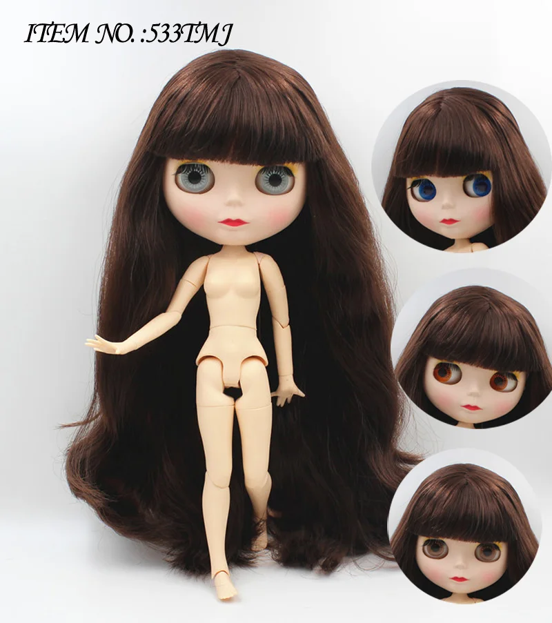 Акция Цена BJD шарнир 1-5 + AB DIY Обнаженная кукла Blyth подарок на день рождения для
