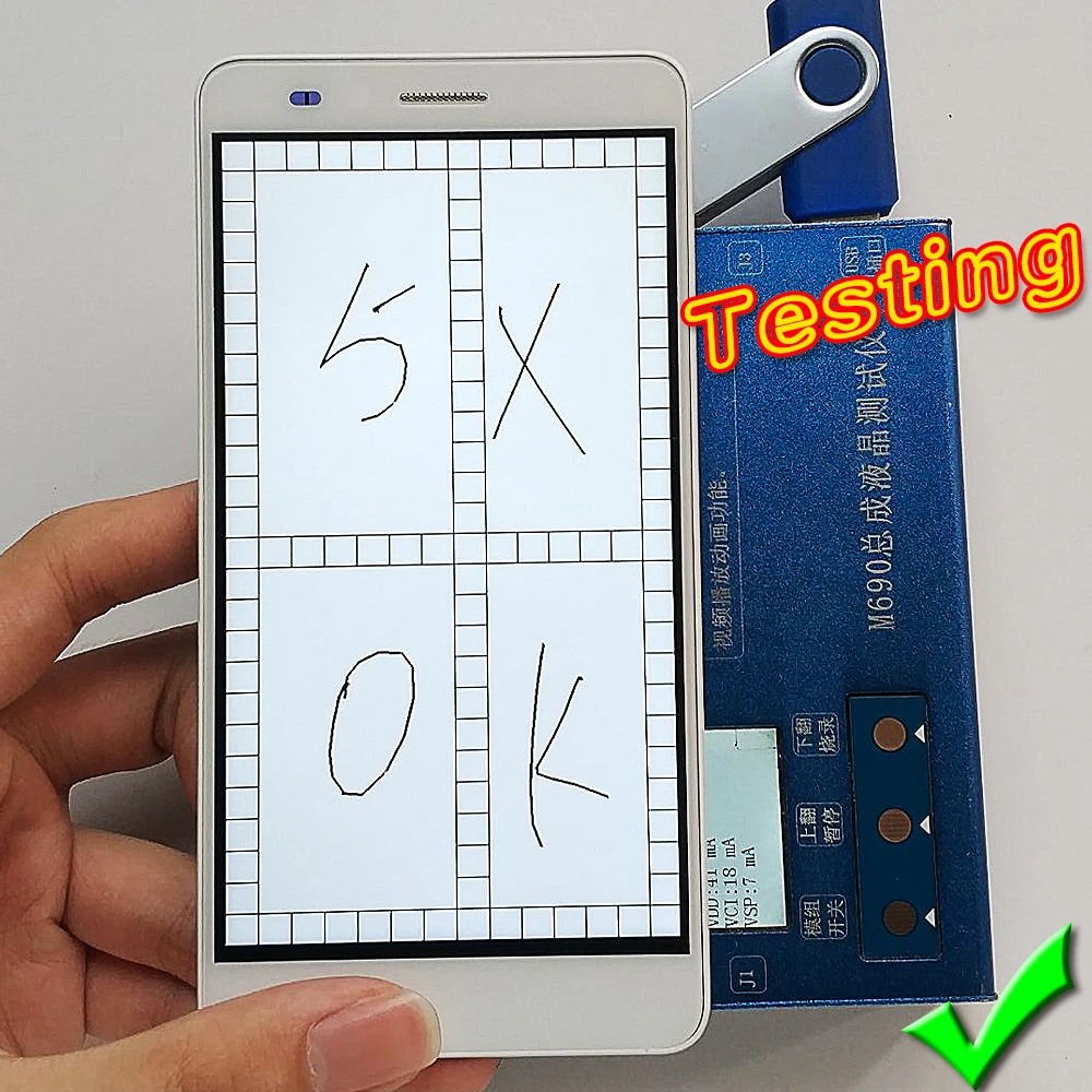 ЖК дисплей Vancca 5 дюйма для Huawei Honor 5X дигитайзер сенсорный экран в сборе huawei GR5 1920*1080