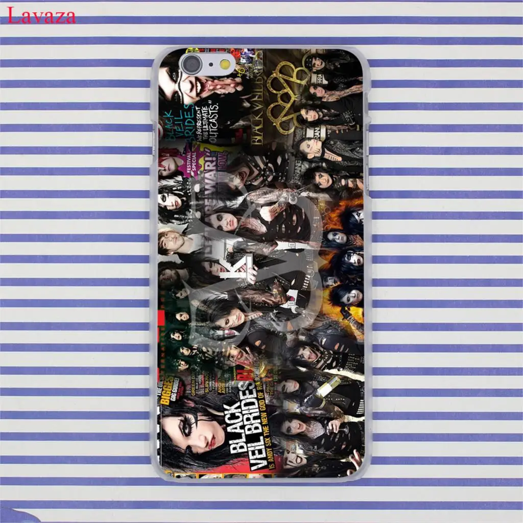 Твердый чехол для телефона Lavaza BVB с черной вуалью iPhone XR XS X 11 Pro Max 10 7 8 6 6S 5 5S SE 4|phone