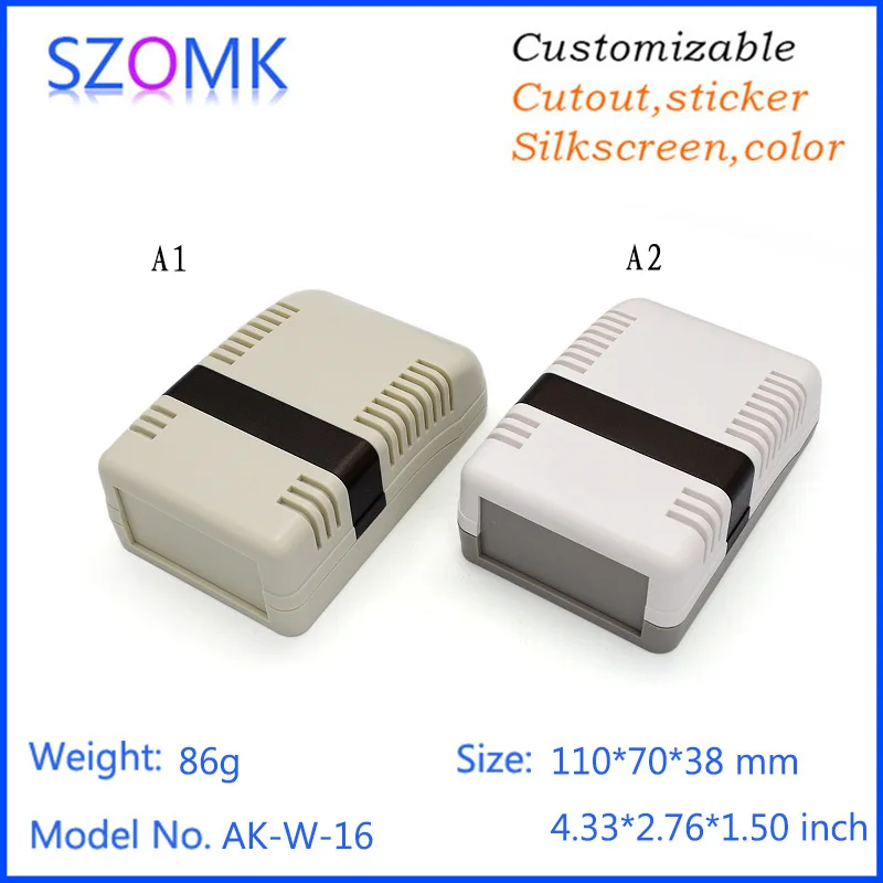 Пластиковый корпус для электроники (10 шт.) 110*70*38 мм|enclosures for electronics|enclosure plasticenclosure