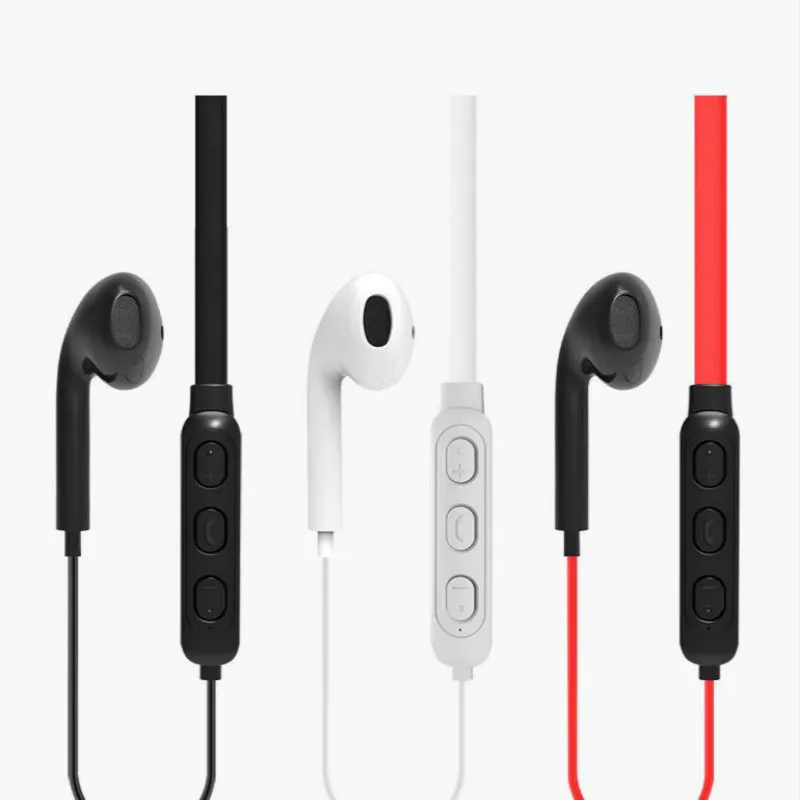 ravi Bluetooth Earphone Wireless Neckband Sport Magnetic Double Battery Headphone Headset Stereo Bass with Mic Music | Электроника