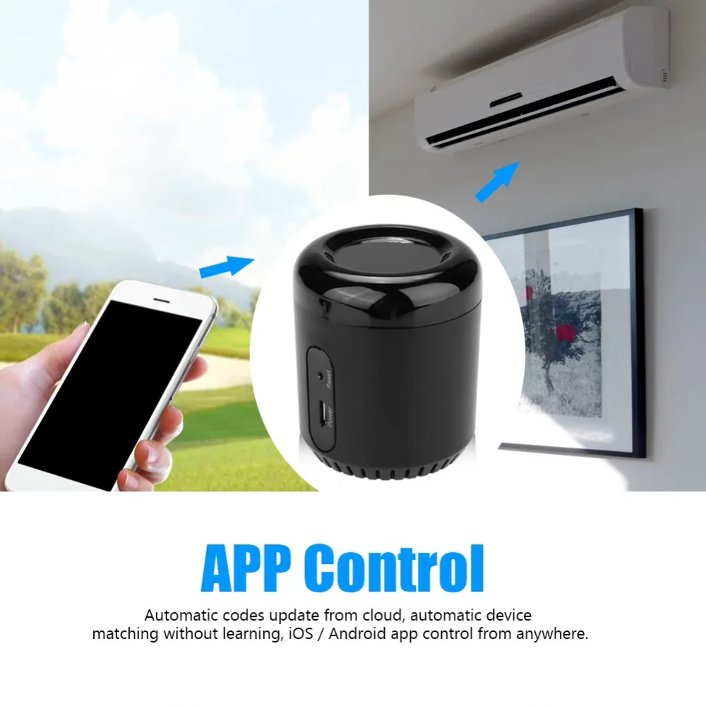 Пульт дистанционного управления Broadlink RM Mini 3 WiFi + ИК 2020 для Alexa Google Home IFTTT AC TV Android iOS