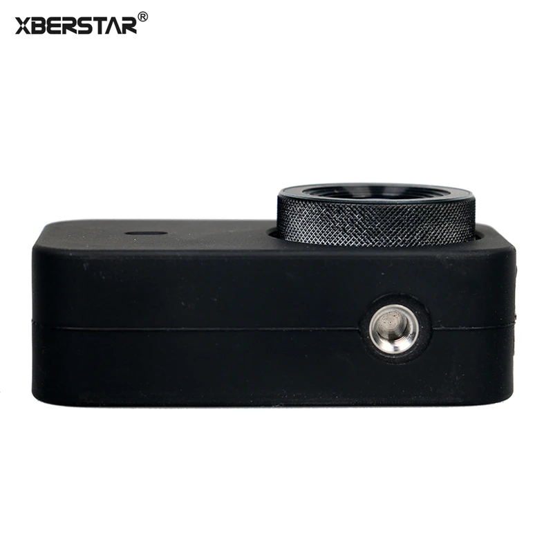 Силиконовый защитный чехол XBERSTAR для Xiaomi Mijia 4K Mini Action Camera + Крышка объектива |