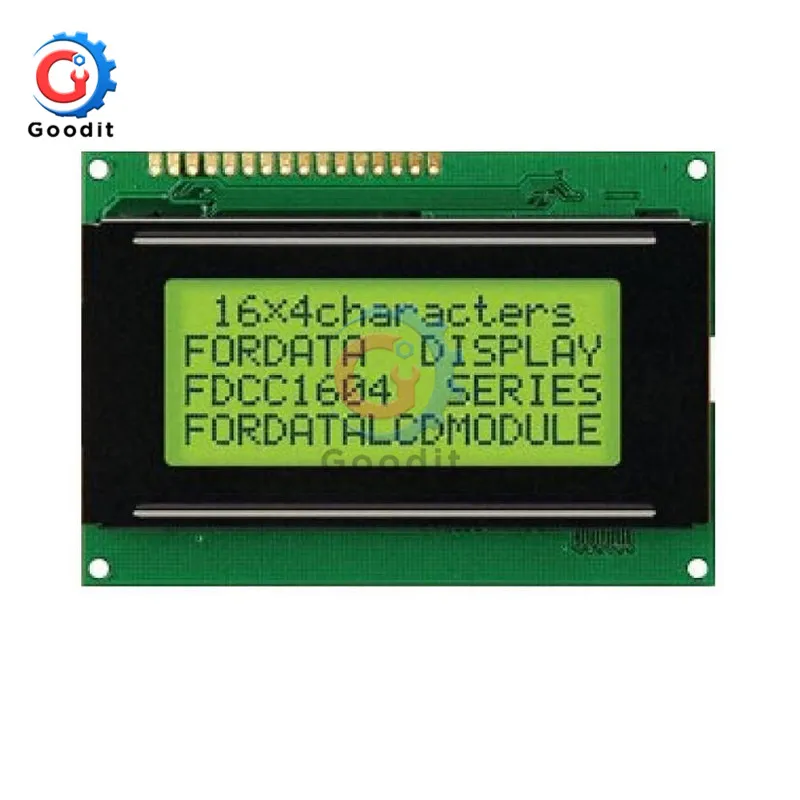 1604 lcd 16*4 16x4 символ экран синий желтый Blacklight дисплей модуль 5V для Arduino | Инструменты