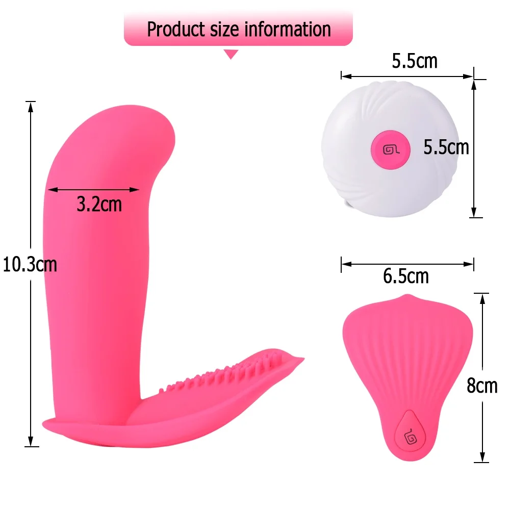 10-частотный беспроводной пульт дистанционного управления вибратор для трусиков