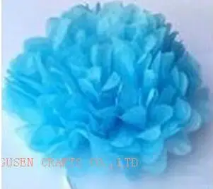 NO21 Blue Продвижение продаж Diy 1" 30 см 1 шт бумажные цветы целующийся шар Свадьба для домашней вечеринки на день рождения автомобиль декоративная ткань бумажные помпоны - Цвет: NO21 Blue