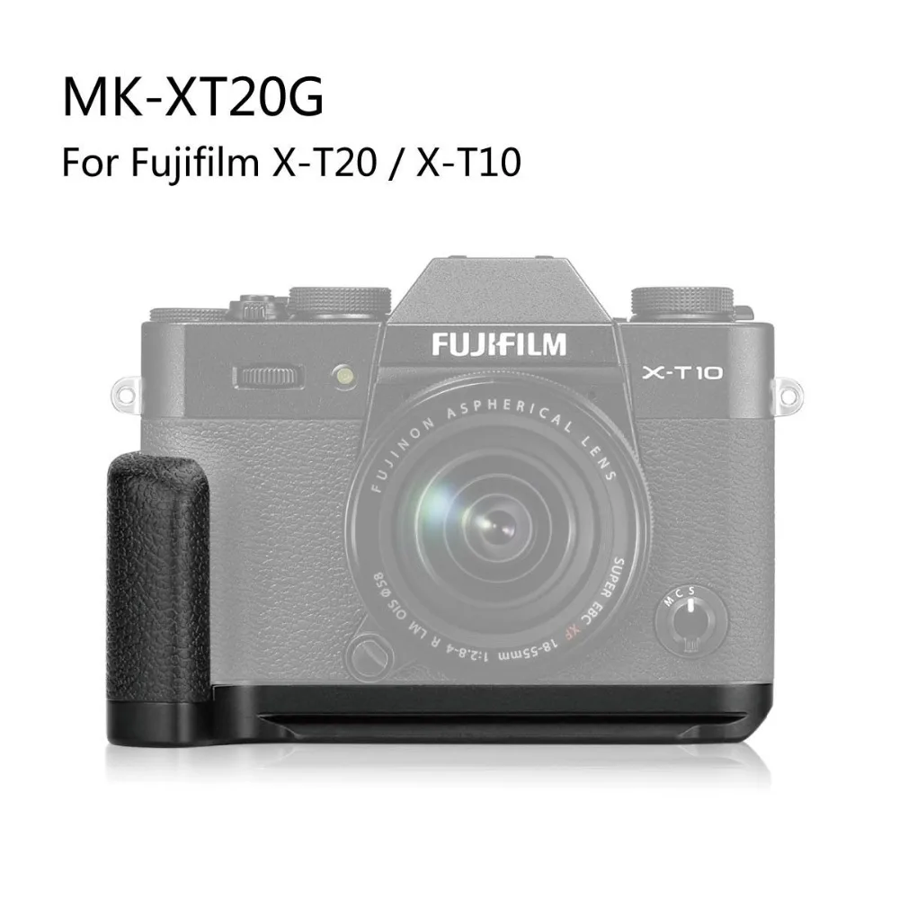 Meike XT20G алюминиевый сплав ручка быстросъемная пластина L кронштейн для Fujifilm X T20 T30