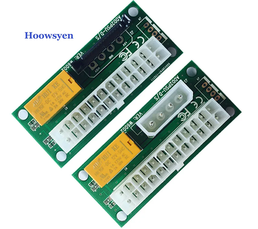 Minimg двойной тройной Питание разъем адаптера реле адаптер связать несколько add2psu