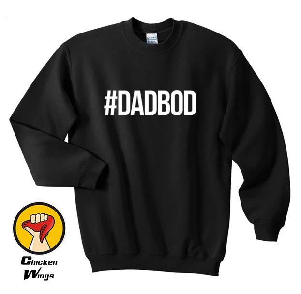 

Dad Bod Funny Printed Mens shirt Fathers Day #Dadbod Gift Birthday Novelty Top Crewneck Sweatshirt Unisex More Colors XS - 2XL