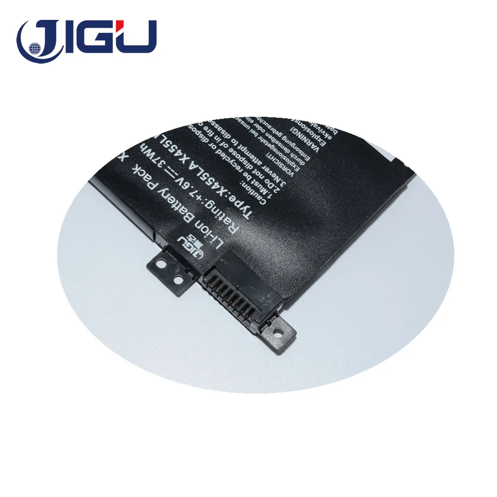 JIGU 4 ячейки батареи для ноутбука C21IN401 C21INI401 C21N1401 C21PqCH ASUS A455L K455LD X455LA X455LD X455 X455DG
