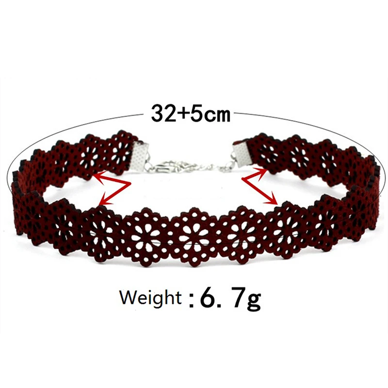 Эротический воротник кружевное сексуальное ожерелье кокетливая Шея цепь