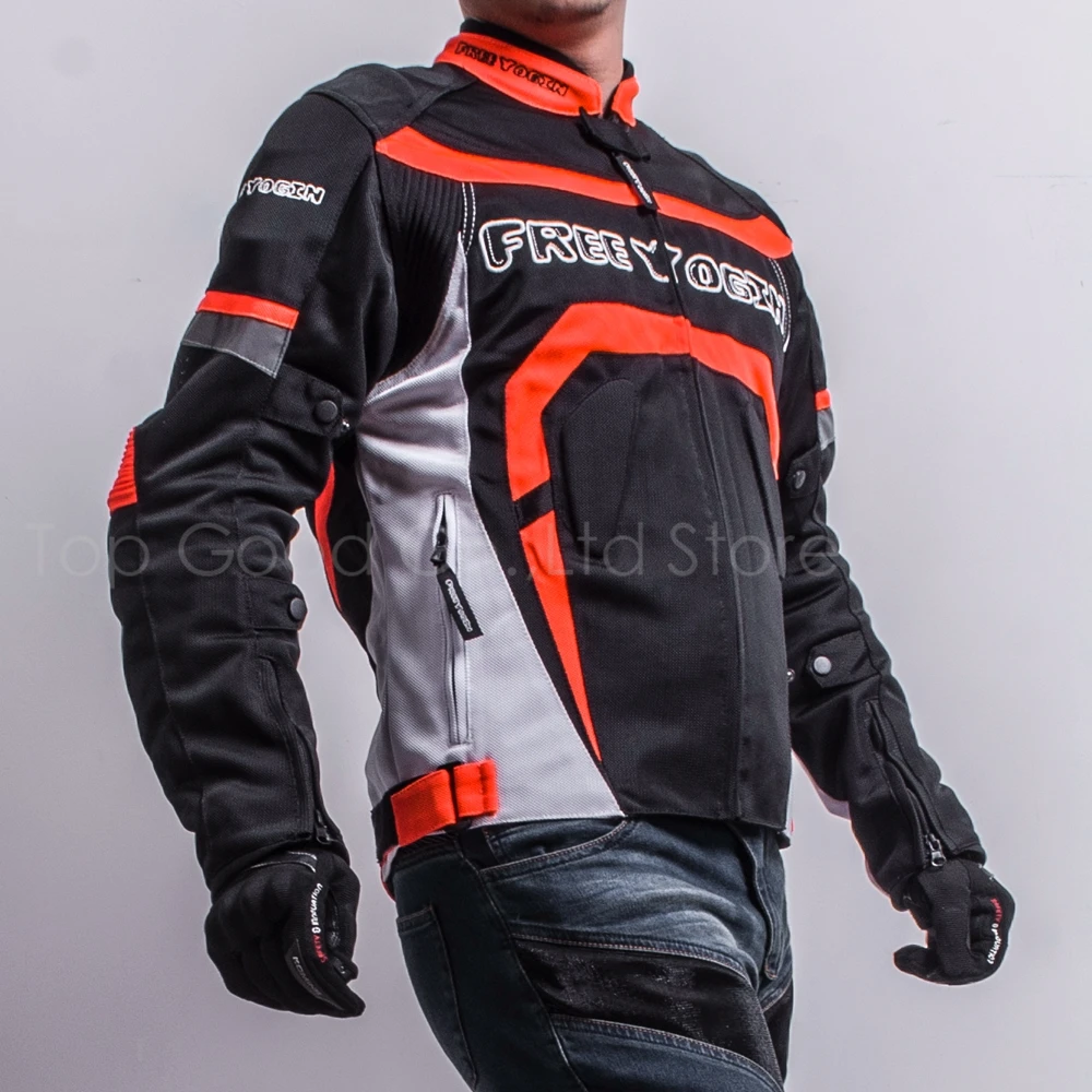 Куртка из сетчатой ткани для мотоциклов летняя одежда дышащий жесткий защитный