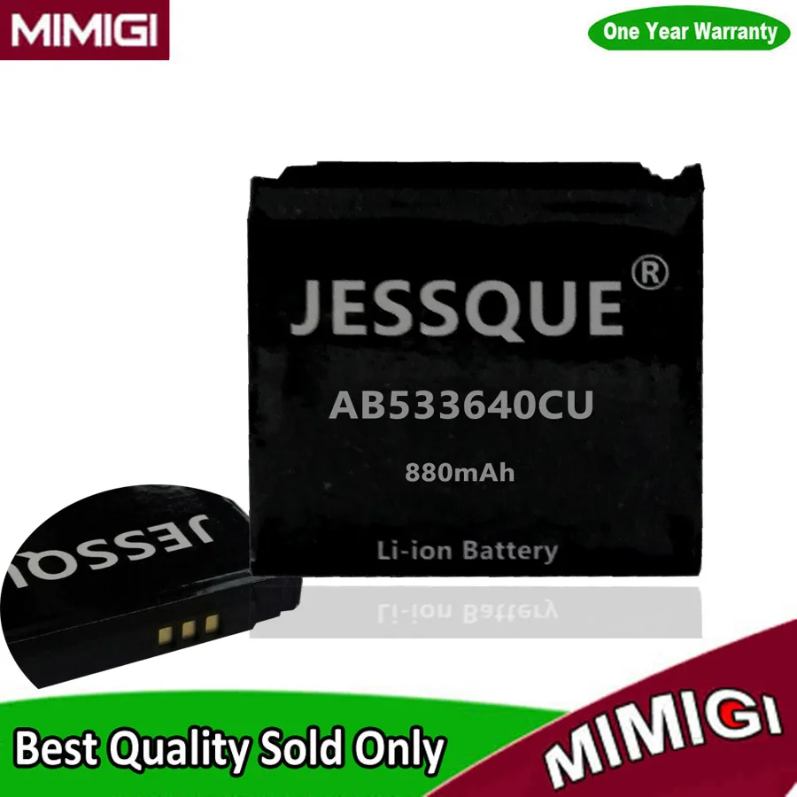 Аккумулятор JESSQUE 880 мАч для SAMSUNG C3110 G400 G500 F469 F268 G600 G608 J638 F330 F338 GT S3600i AKKU|Аккумуляторы