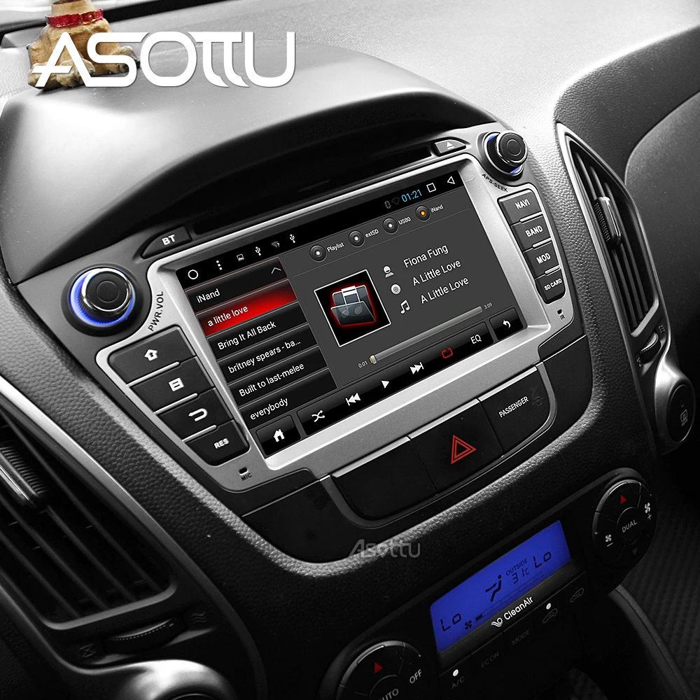 Asottu ZIX357060 Android 7,1 2G+ 32G для hyundai IX35 Tucson 2011 2012 2013 gps навигация 2 din Автомобильный dvd-плеер gps Радио стерео