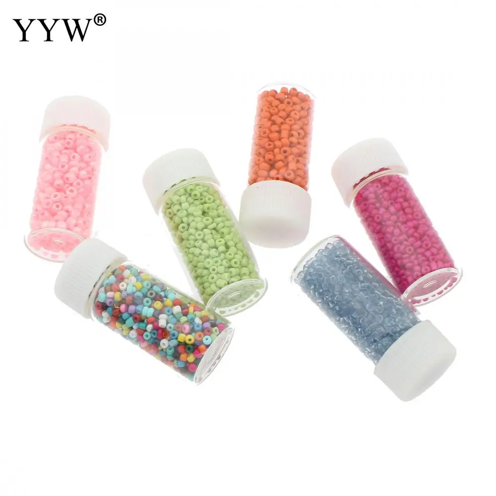 10 бочек многоцветные стеклянные бусинки для рассады пластиковая крышка