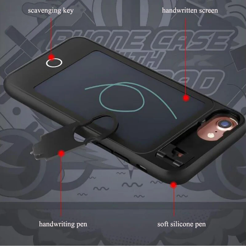 Чехол для телефона планшета iPhone X 7 8 Plus складной чехол-подставка рисования доски