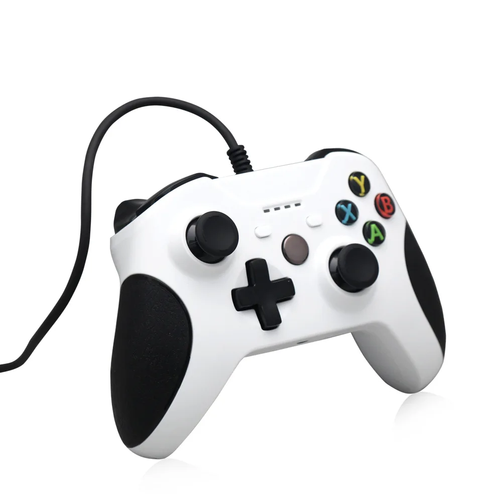 Новинка для Xbox One S проводной USB игровой контроллер с 4 светодиодный ными