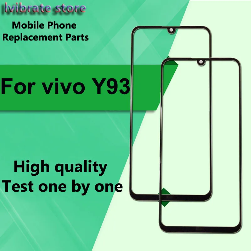 Переднее внешнее стекло для vivo Y93 объектив сенсорная панель экран Y 93 сменный ЖК
