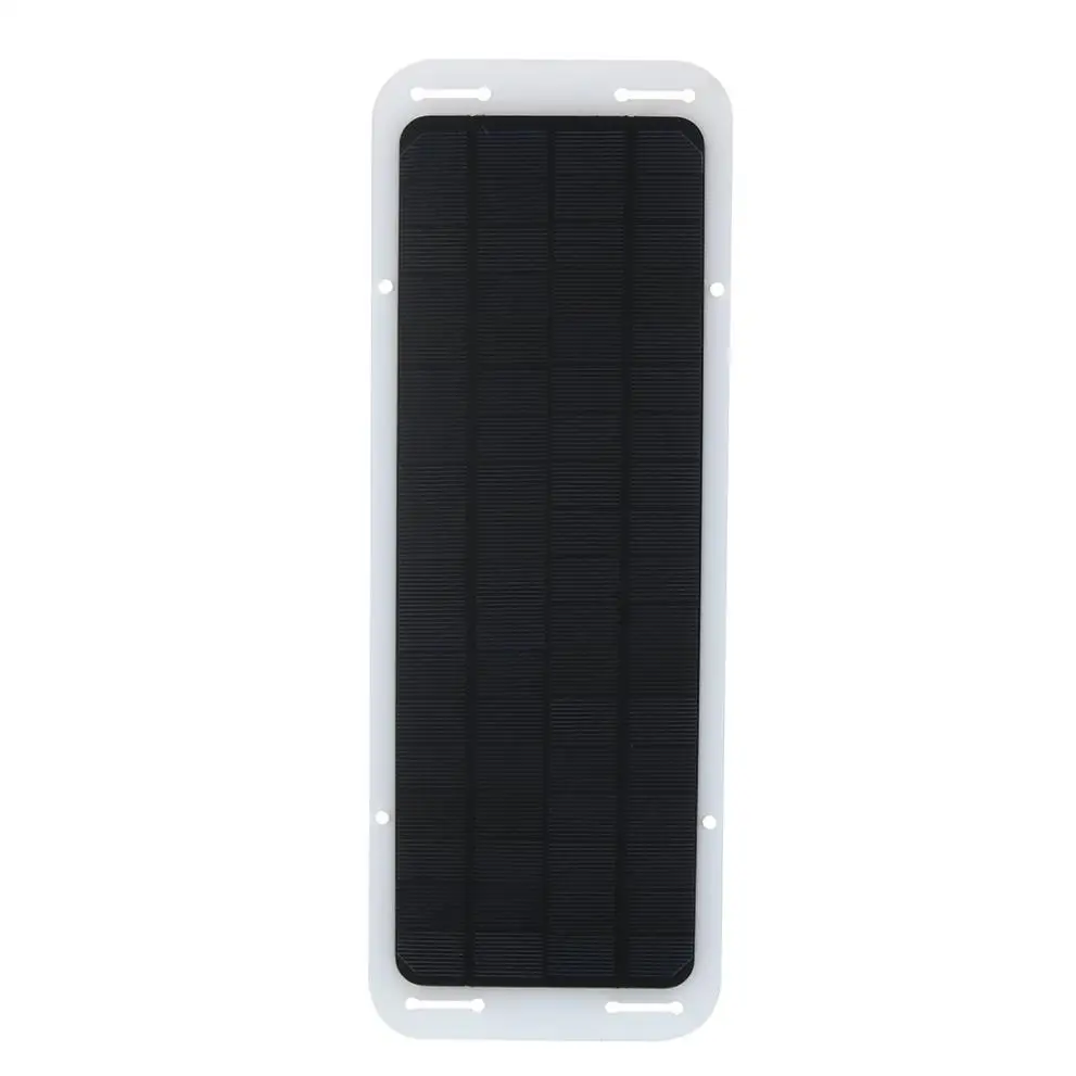 Портативное зарядное устройство с солнечной панелью 12 В 5 Вт для автомобиля лодки