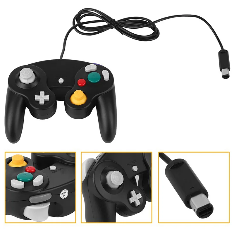 Проводной переключатель контроллер Joypad для джойстика для wii вибрации ручной джойстик для ПК MAC игровой коврик аксессуары