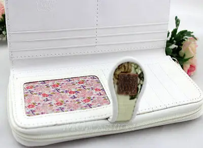 Новое поступление Женский Длинный кошелек в стиле ретро с цветами брендовый QJA