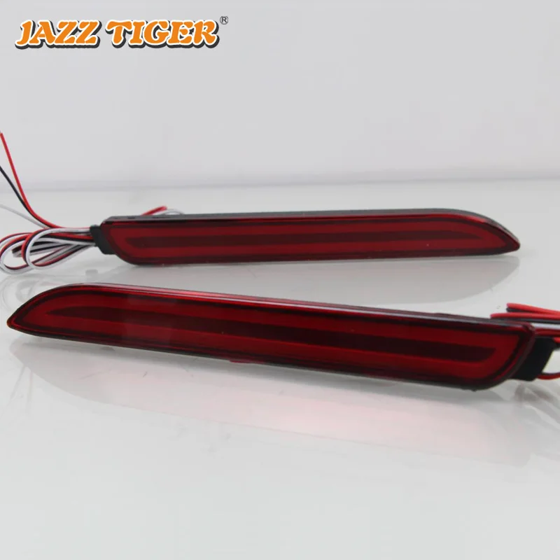 Джаз Тигр мульти функции Автомобильный светодиодный задний противотуманный