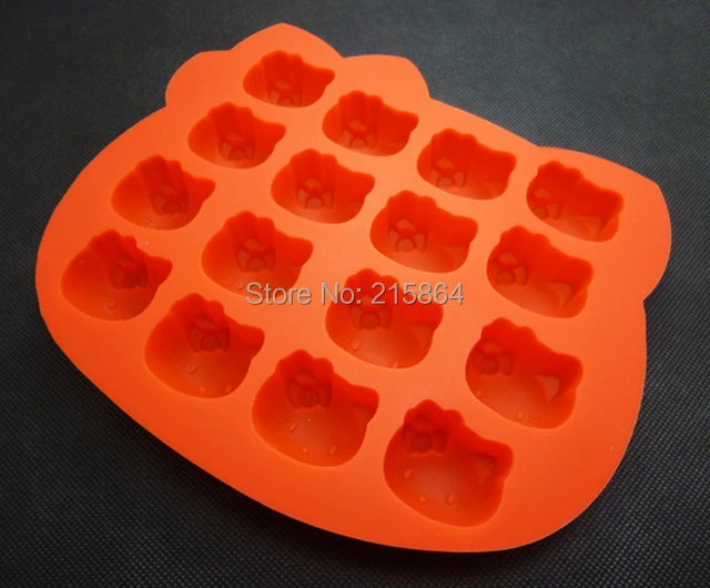 16 отверстий детские носки Красивые красные голова кота из мультфильма Форма