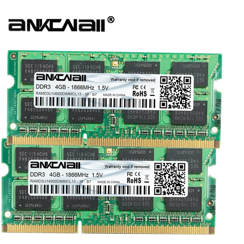 Новый DDR3 2 ГБ/4 ГБ/8G Оперативная память 1333 МГц PC3 10600 S портативных ПК Память DIMM 204