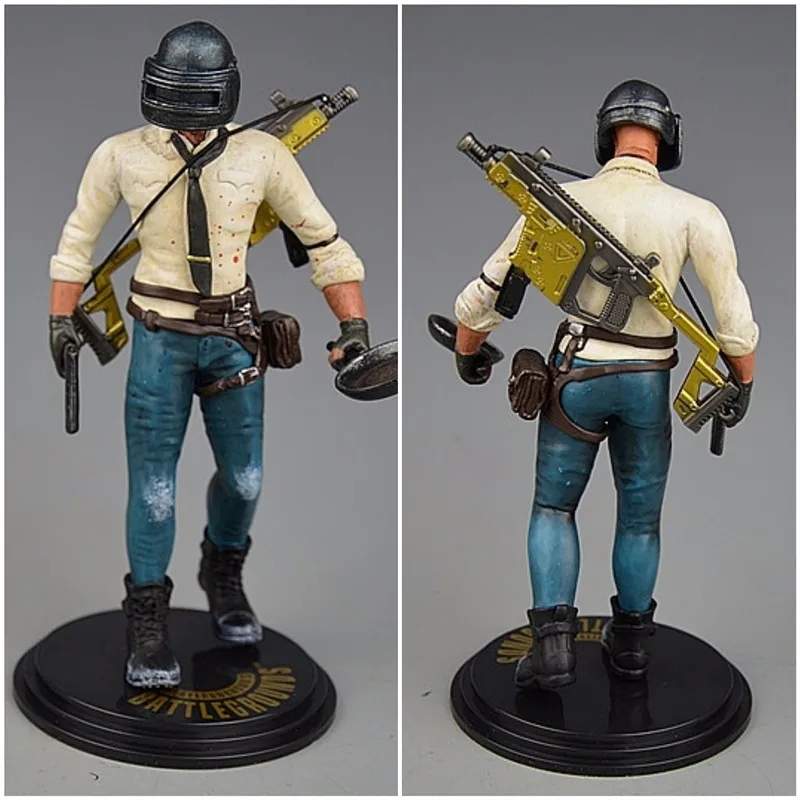 Vector H1Z1 игрок Unknowns Battle Grounds PUBG Playerunknowns Battlegrounds Модель Кукла 14 стиль игра фигурка экшн фигурка - Цвет: Vector
