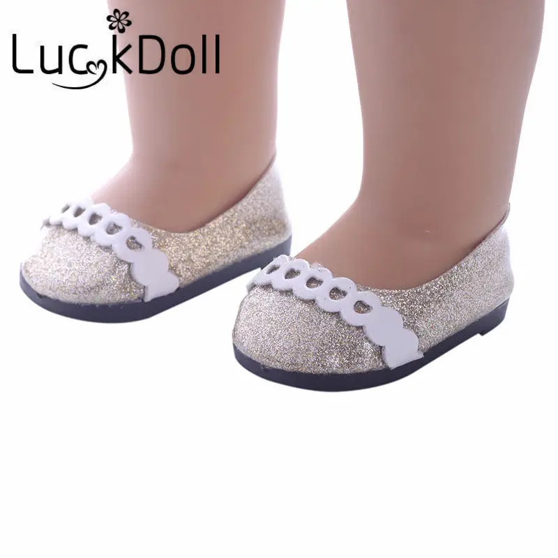 LUCKDOLL однотонная обувь для 18 дюймовых американских кукол аксессуары кукол|for