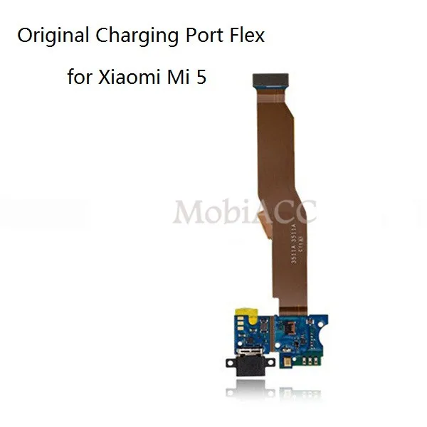 

for Xiaomi Mi5 Mi 5 Original Replacement Parts USB Dock Connector Charging Port + Mic Microphone Module Board Ribbon Flex Cable