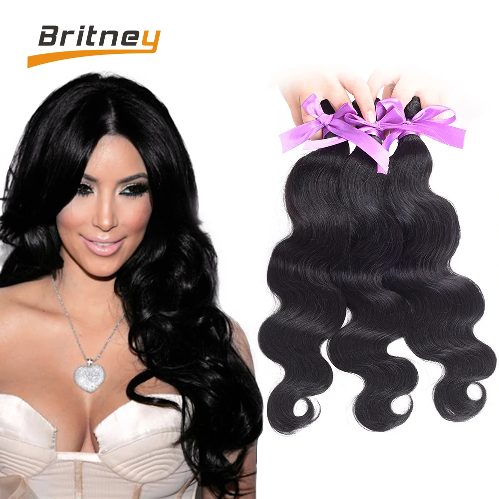 Новые Прибыл Бразильский Волна Девственница Теле 3 шт./лот Виргинская